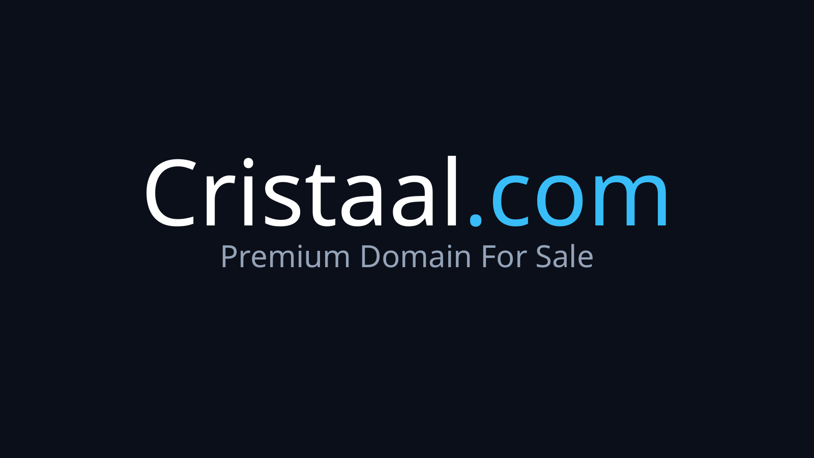 Cristaal.com logo