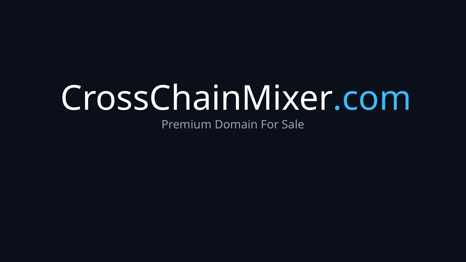 CrossChainMixer.com logo