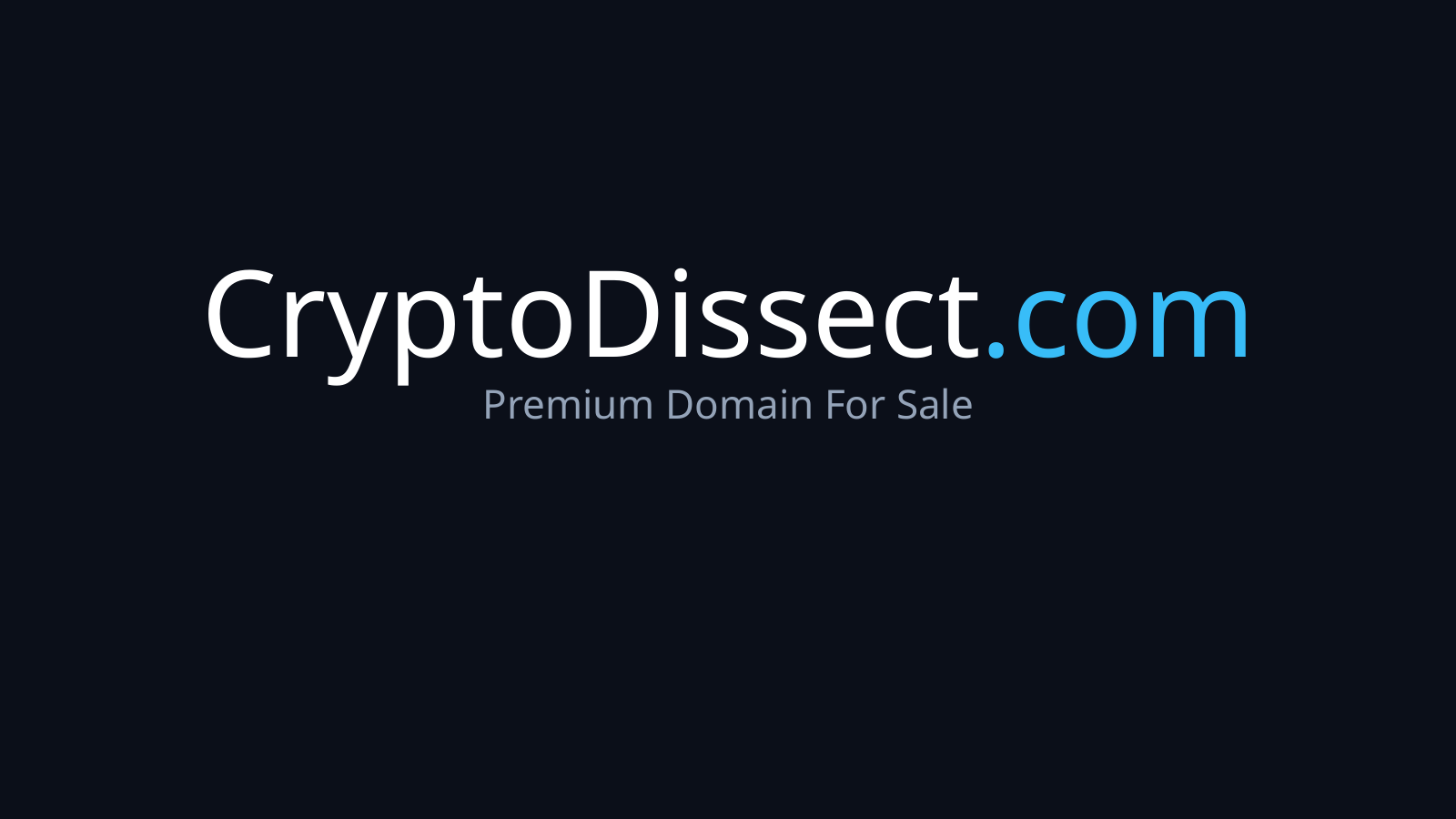 CryptoDissect.com logo