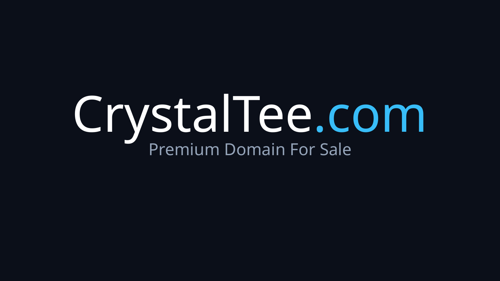 CrystalTee.com logo