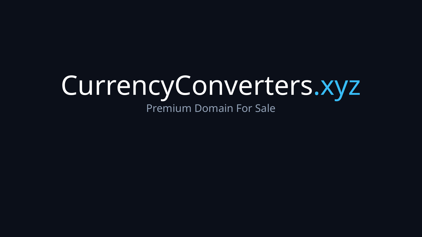 CurrencyConverters.xyz logo