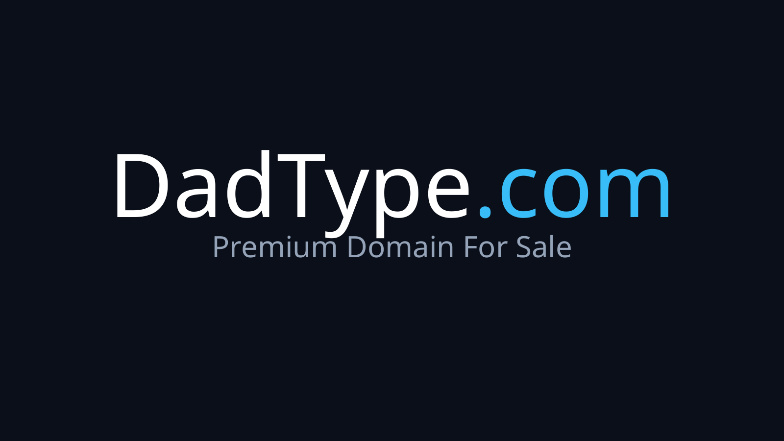 DadType.com logo