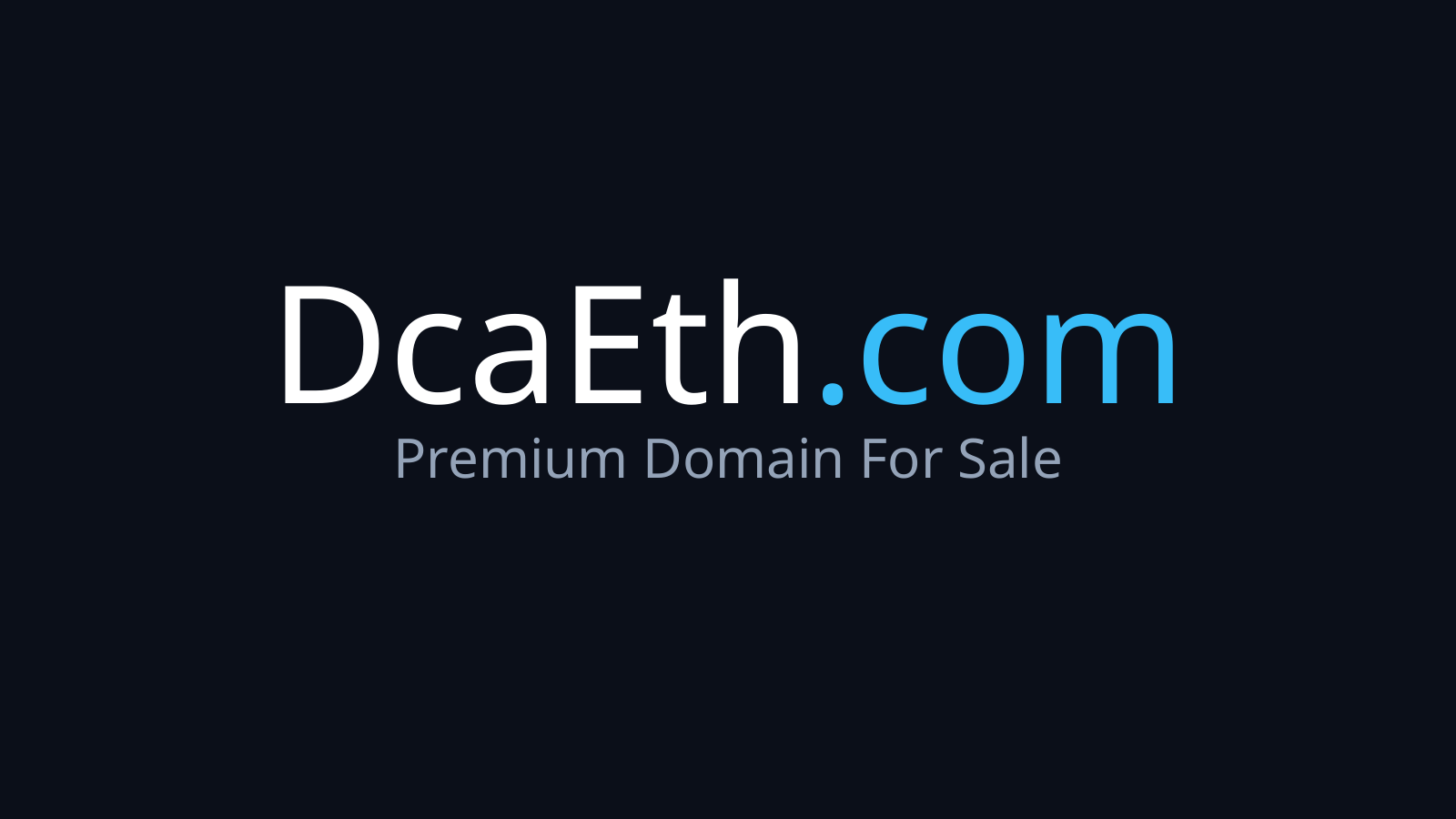 DcaEth.com logo