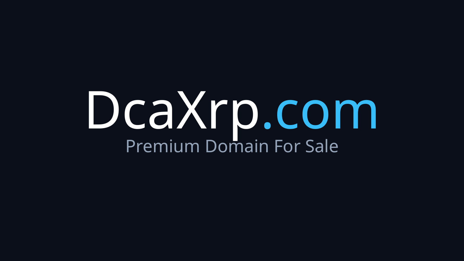 DcaXrp.com logo