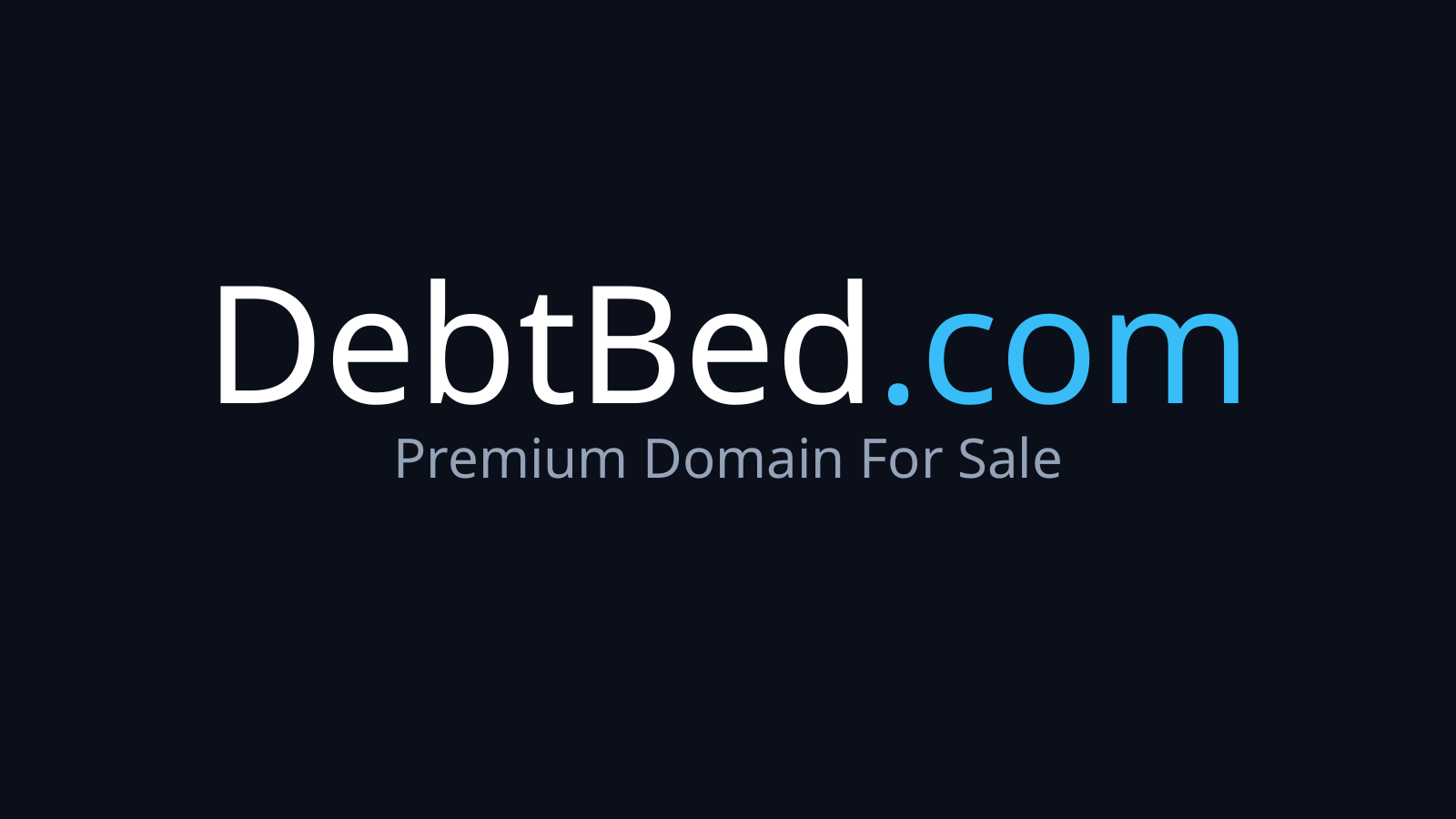DebtBed.com logo