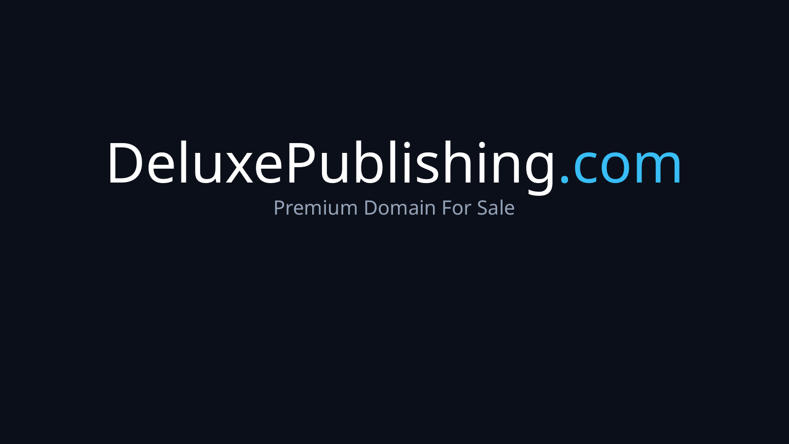 DeluxePublishing.com logo