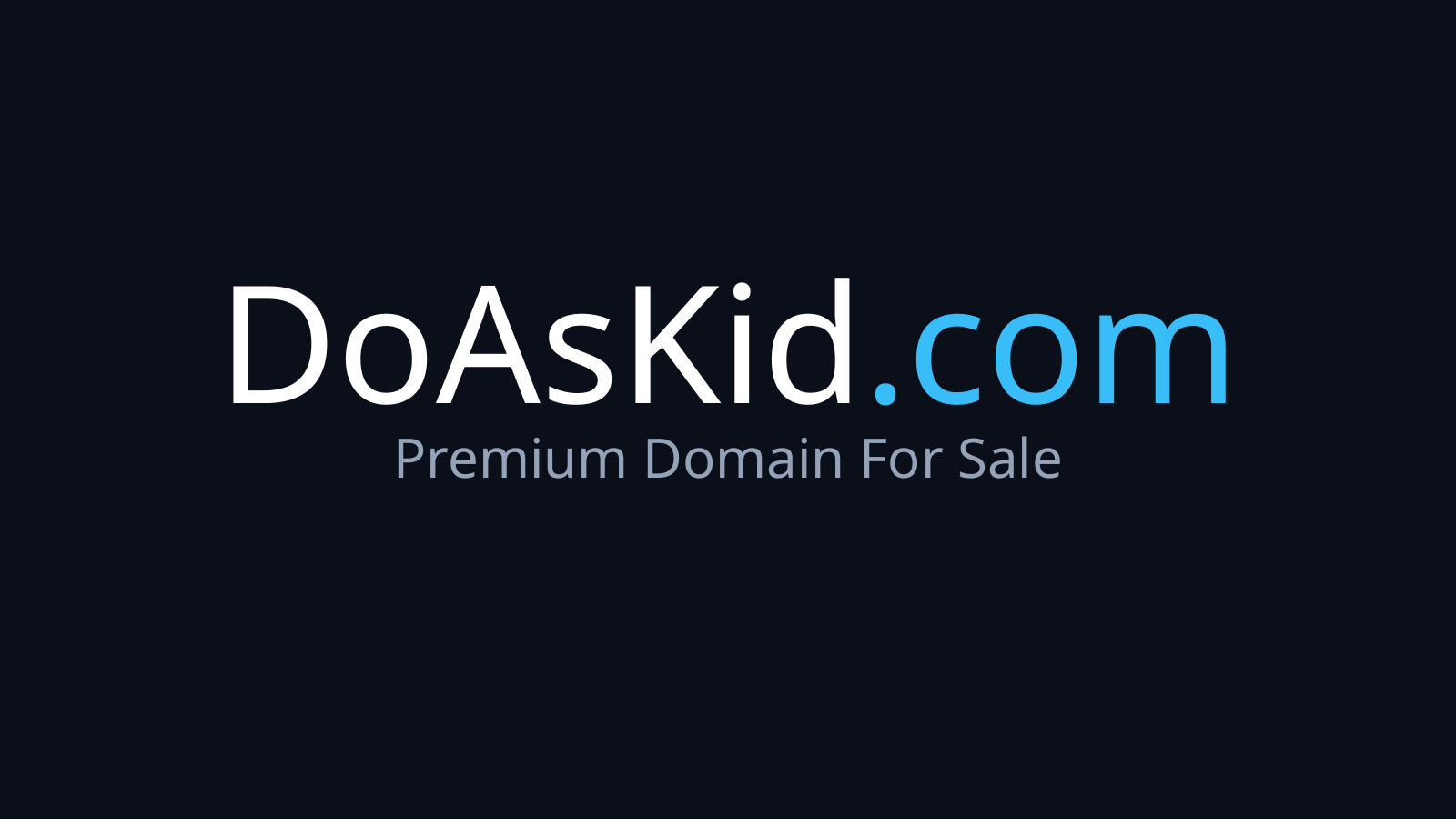DoAsKid.com logo