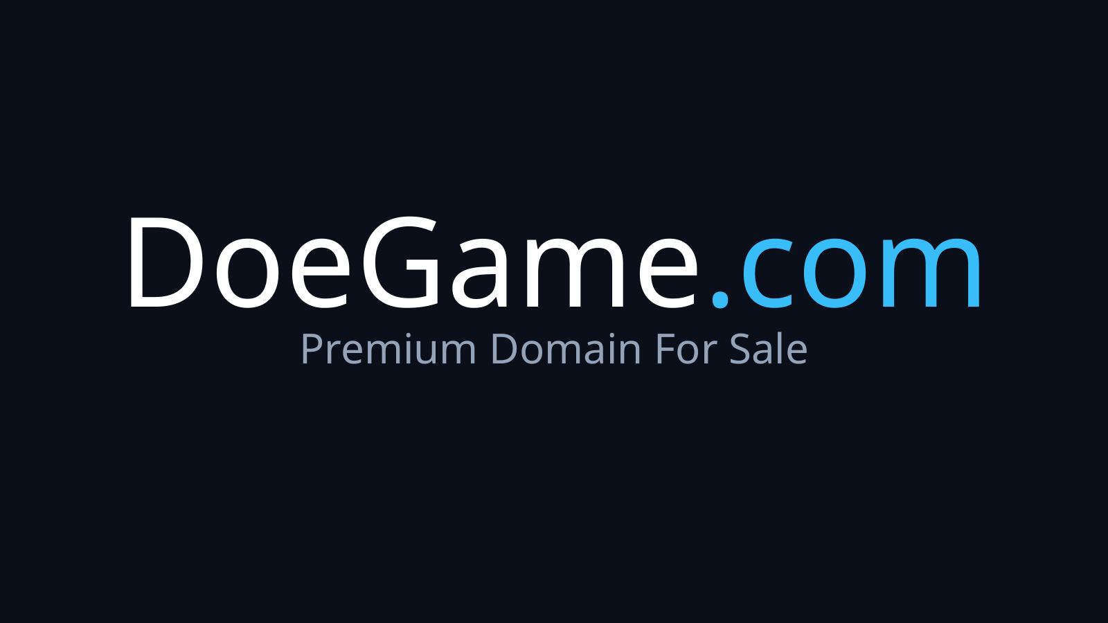 DoeGame.com logo