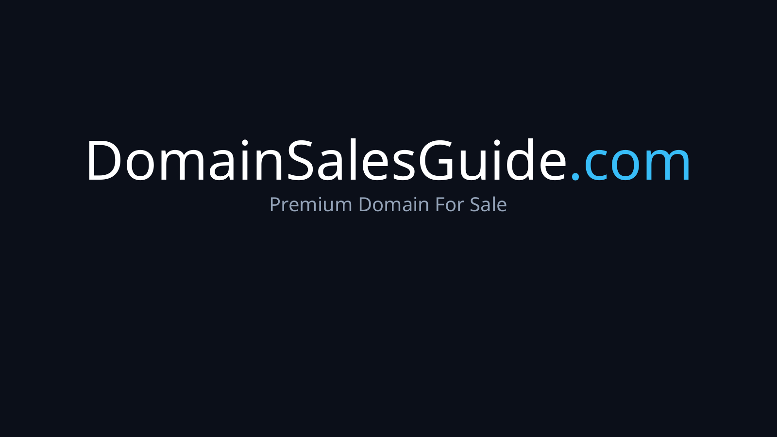 DomainSalesGuide.com logo