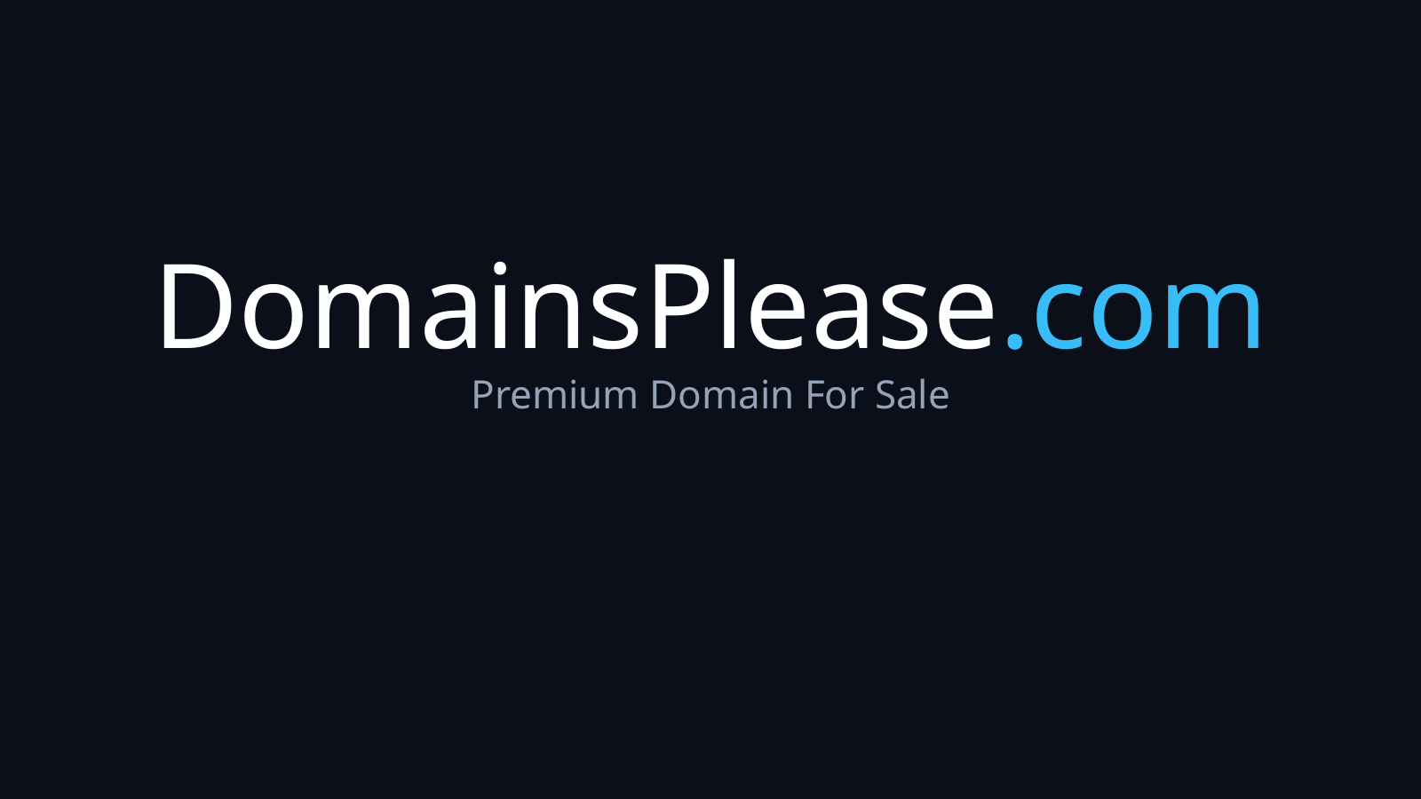 DomainsPlease.com logo