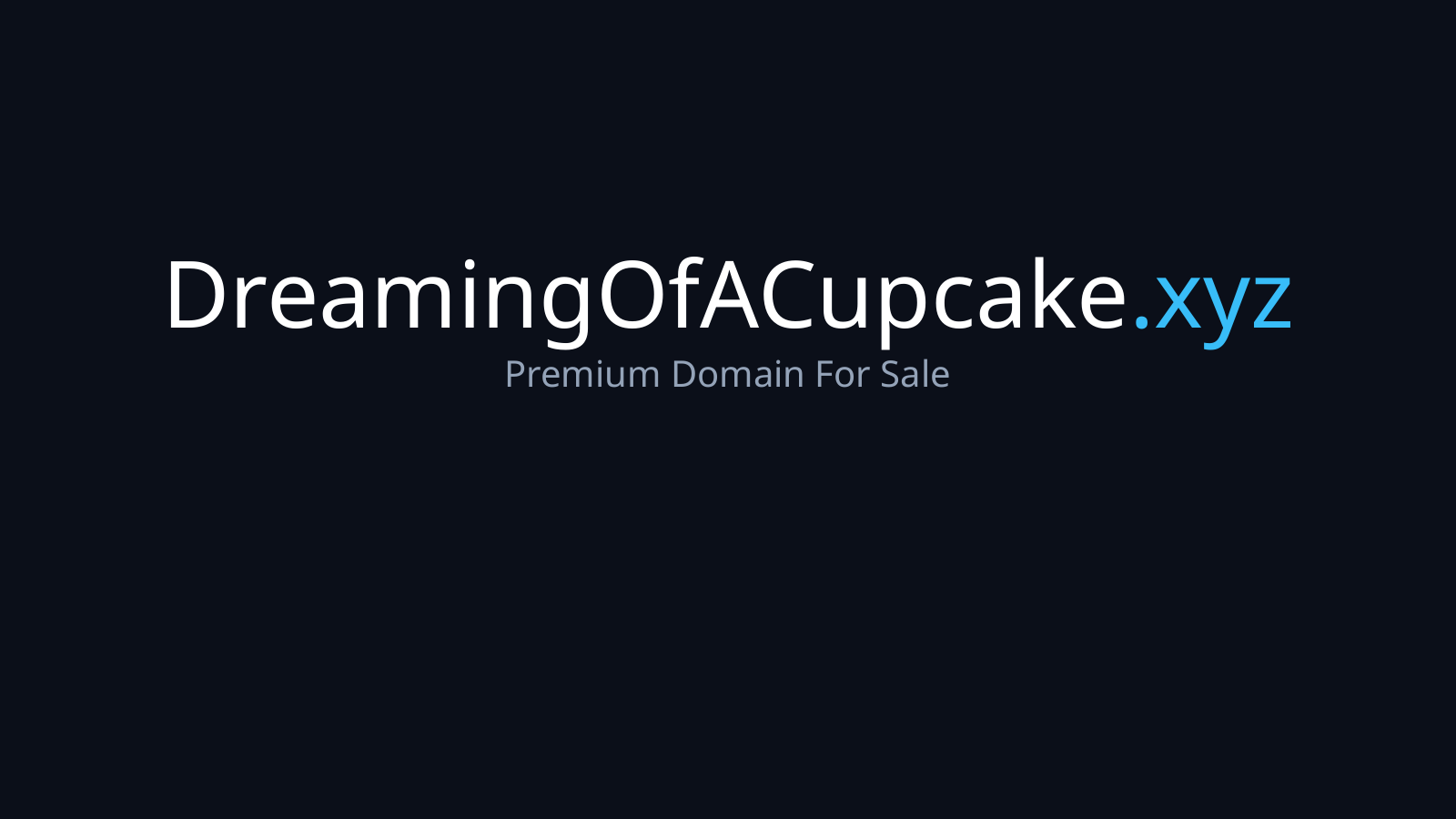 DreamingOfACupcake.xyz logo