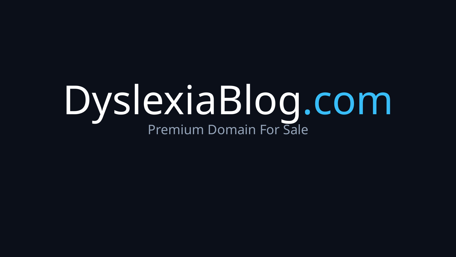 DyslexiaBlog.com logo