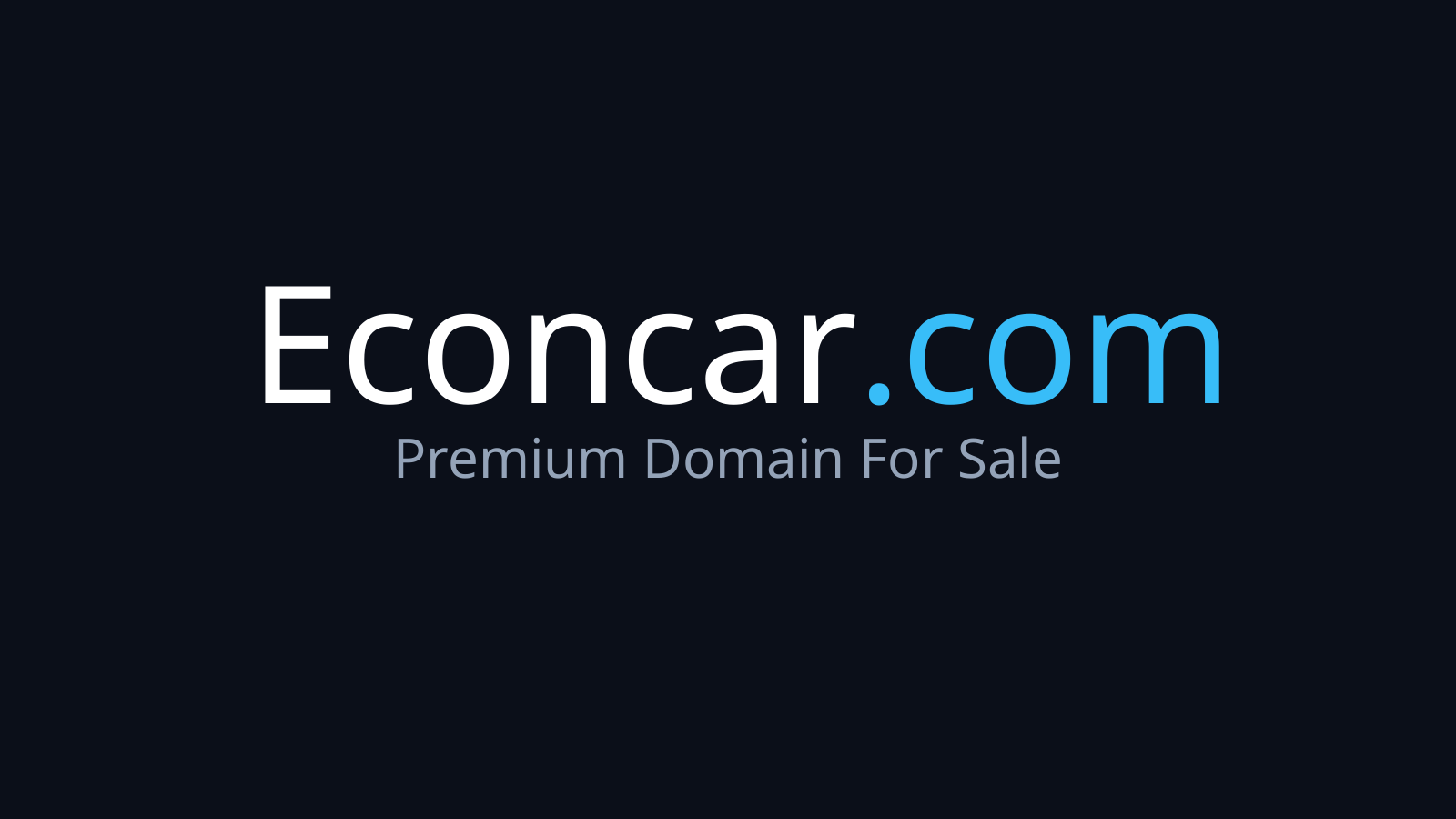 EconCar.com logo