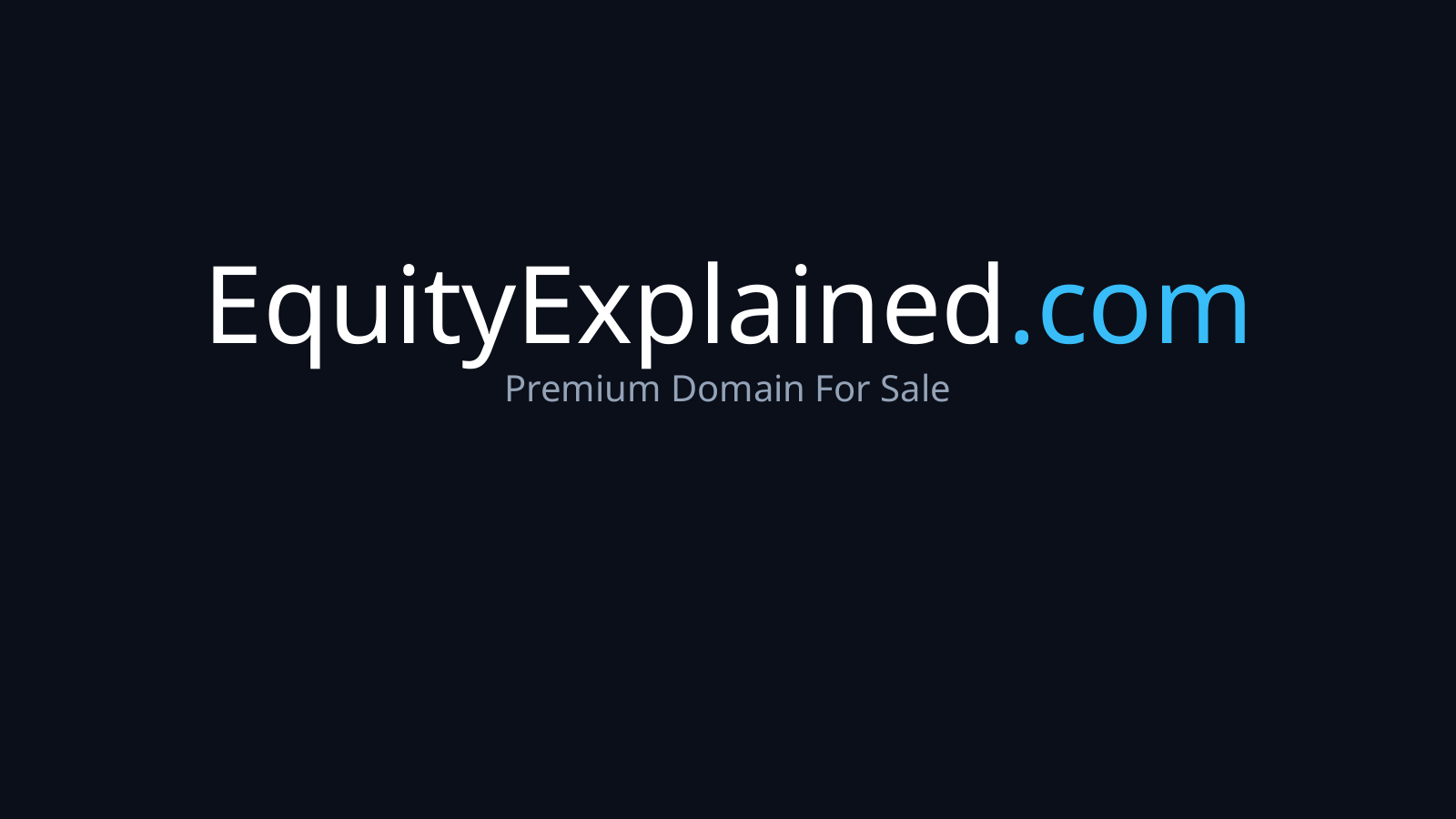 EquityExplained.com logo