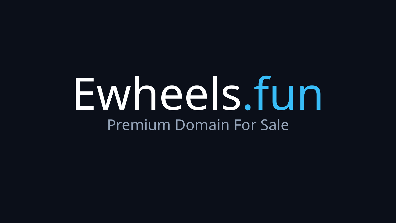 Ewheels.fun logo