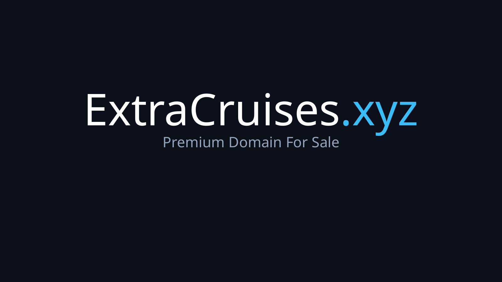 ExtraCruises.xyz logo