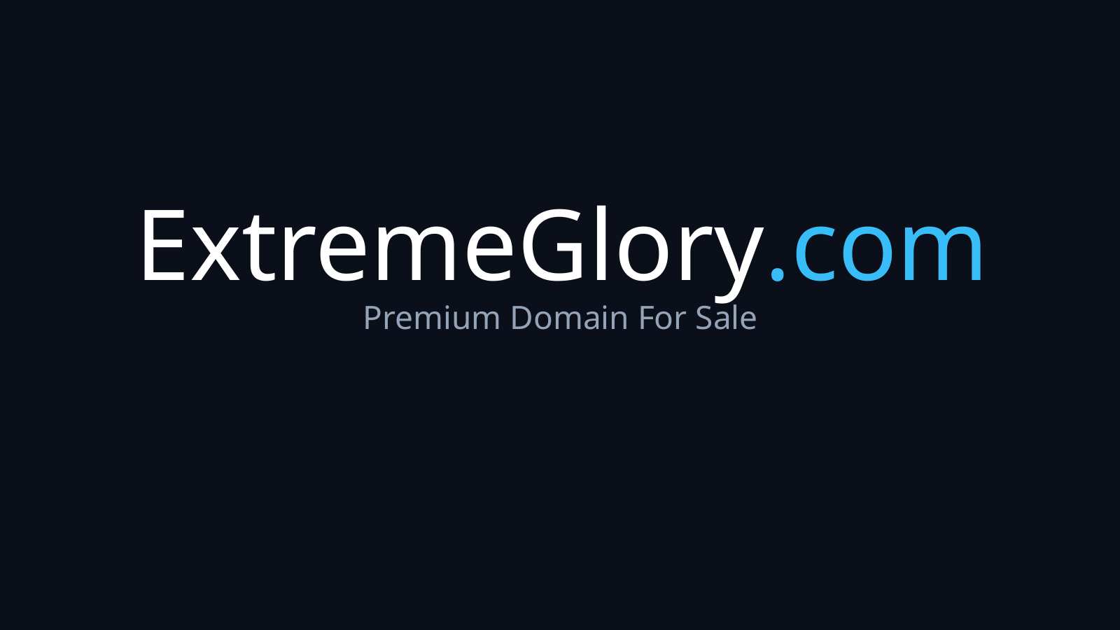 ExtremeGlory.com logo