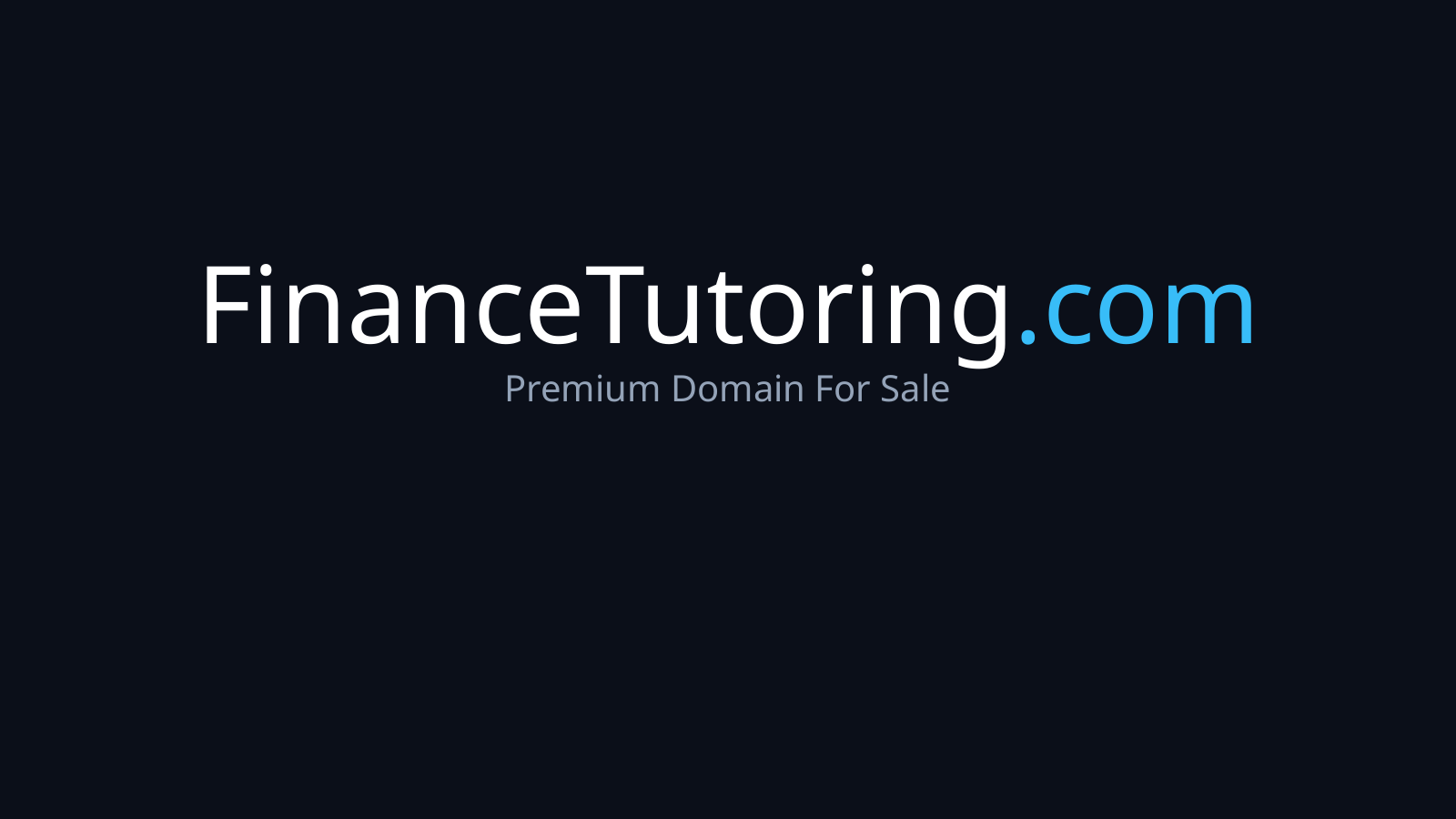FinanceTutoring.com logo