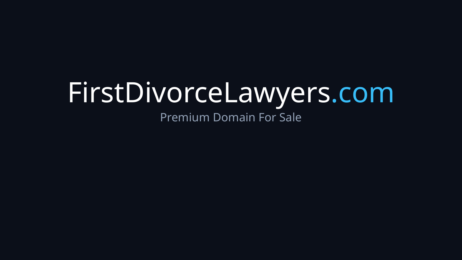 FirstDivorceLawyers.com logo
