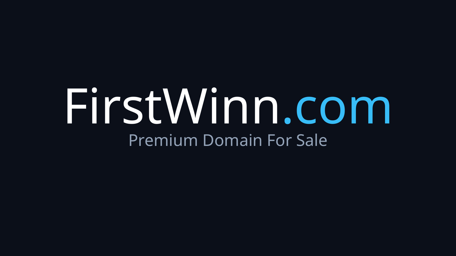 FirstWinn.com logo