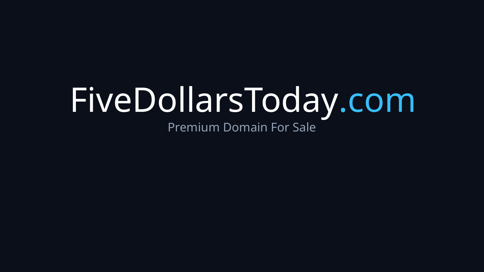 FiveDollarsToday.com logo