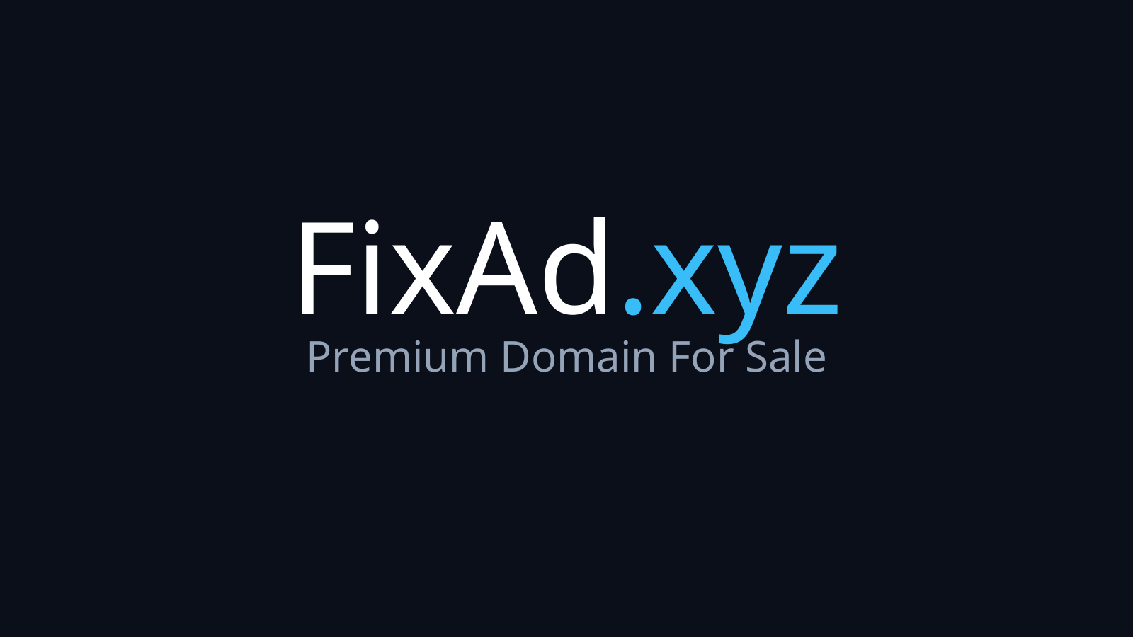 FixAd.xyz logo