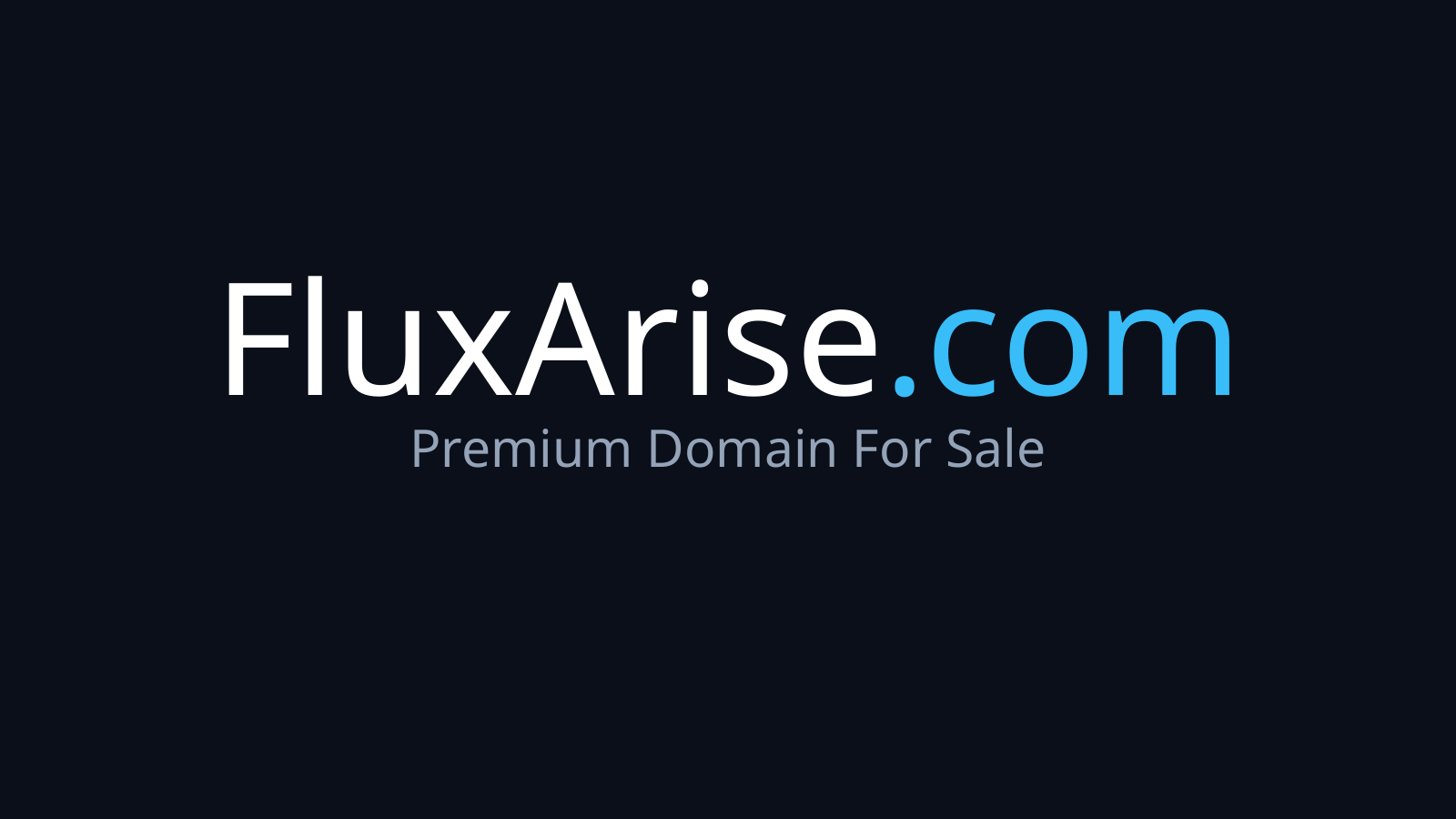 FluxArise.com logo