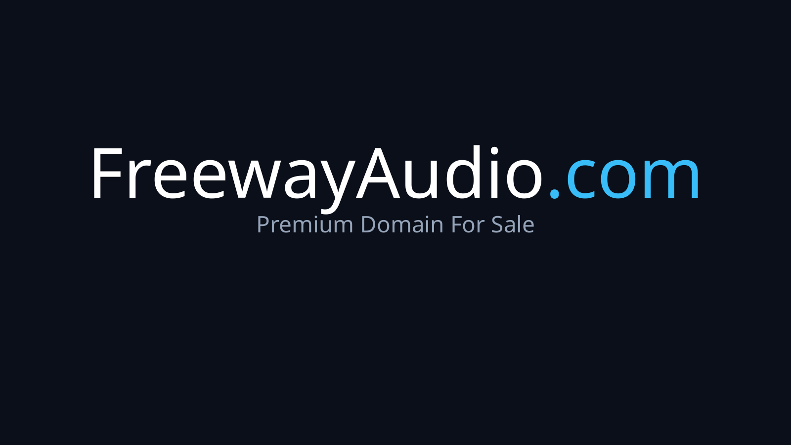 FreewayAudio.com logo