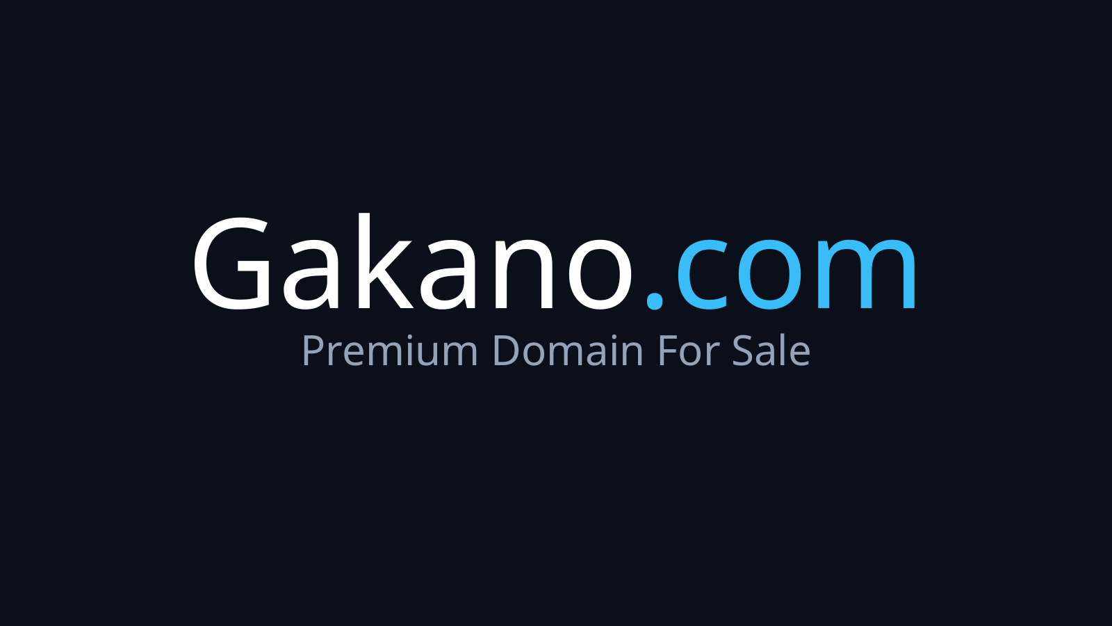Gakano.com logo