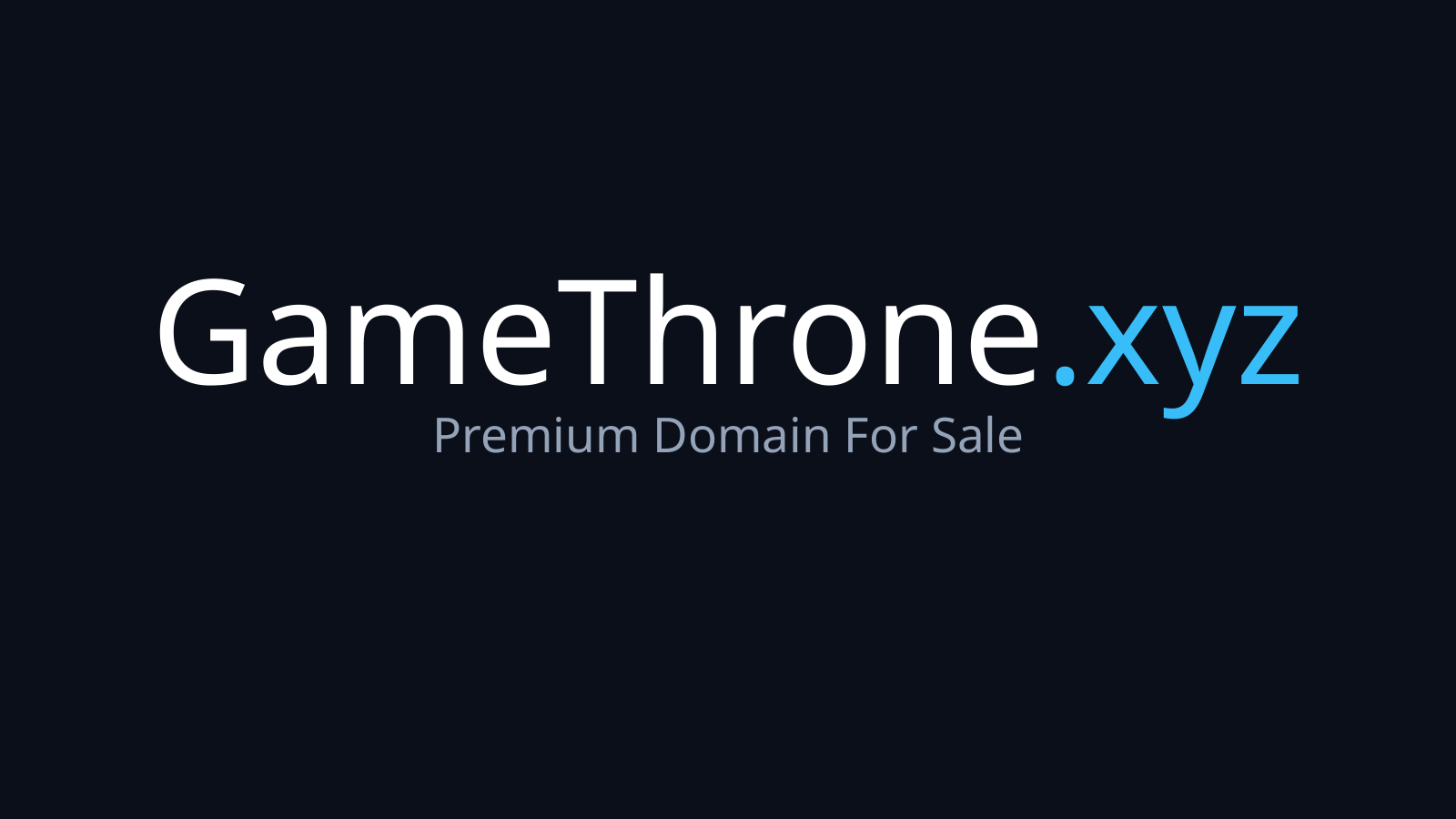 GameThrone.xyz logo