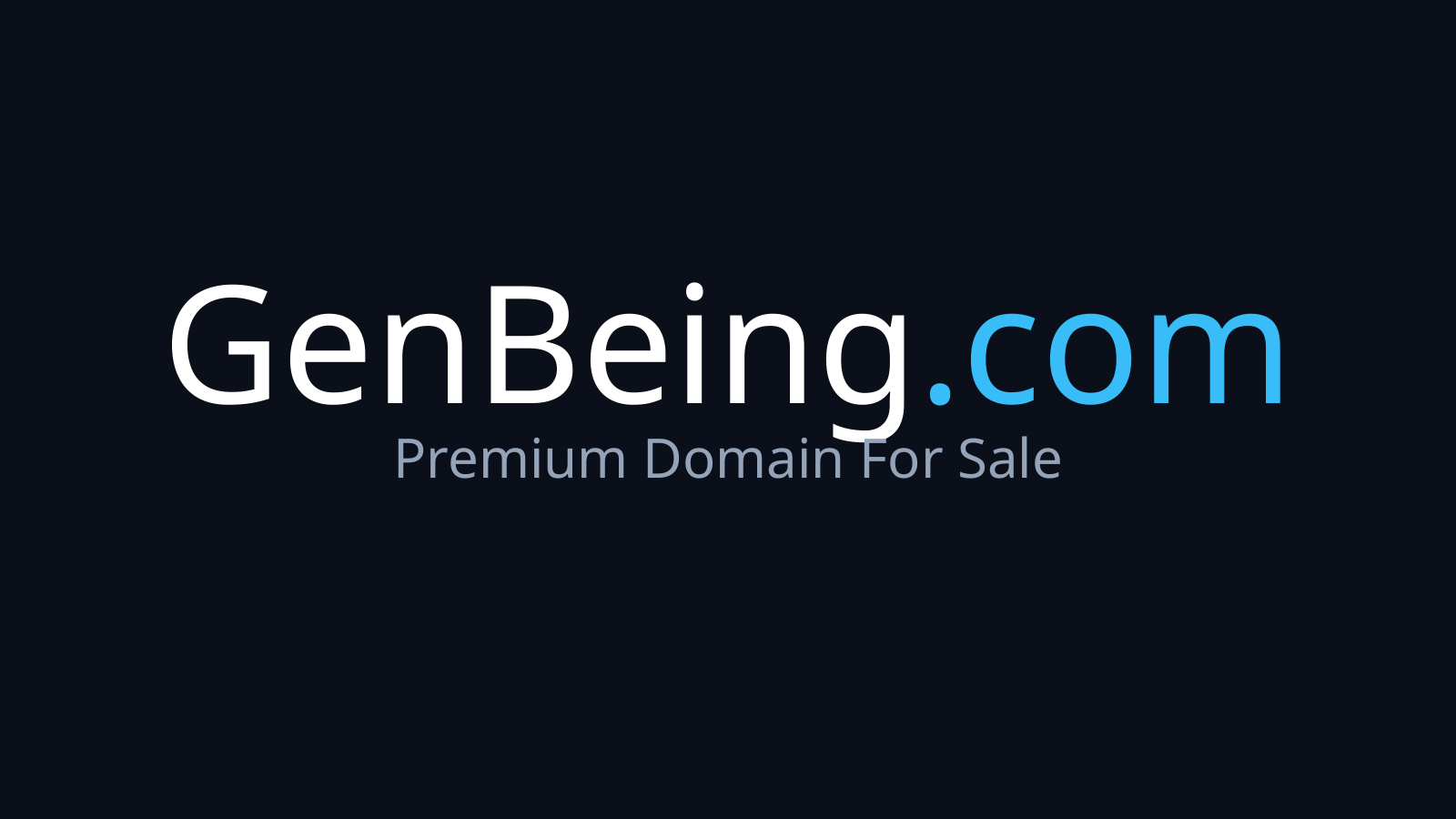GenBeing.com logo
