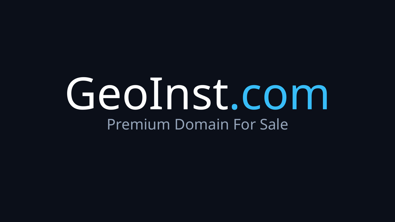 GeoInst.com logo