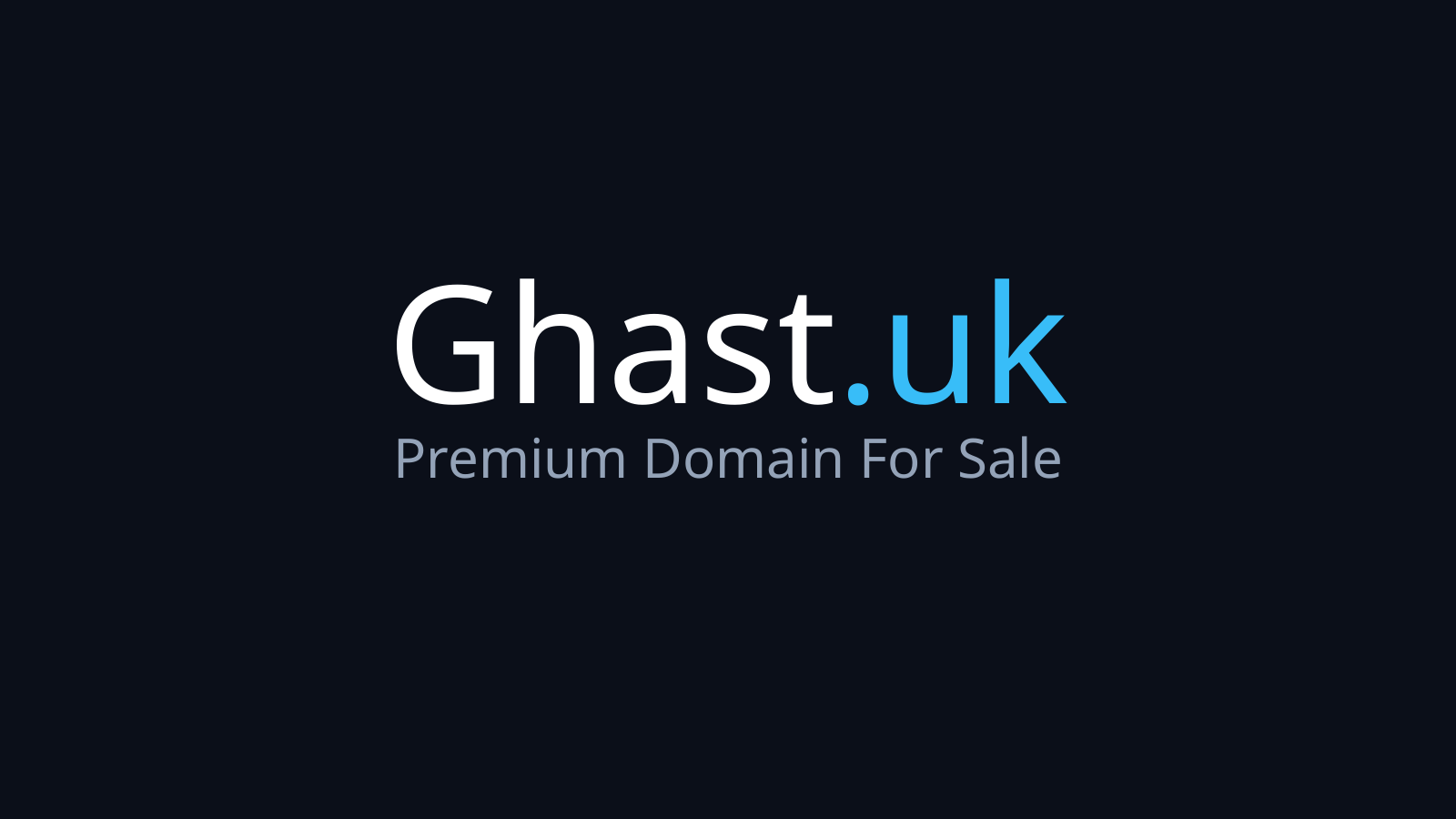 Ghast.uk logo