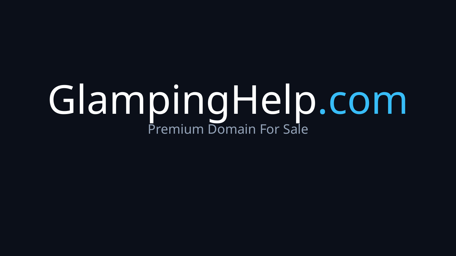GlampingHelp.com logo