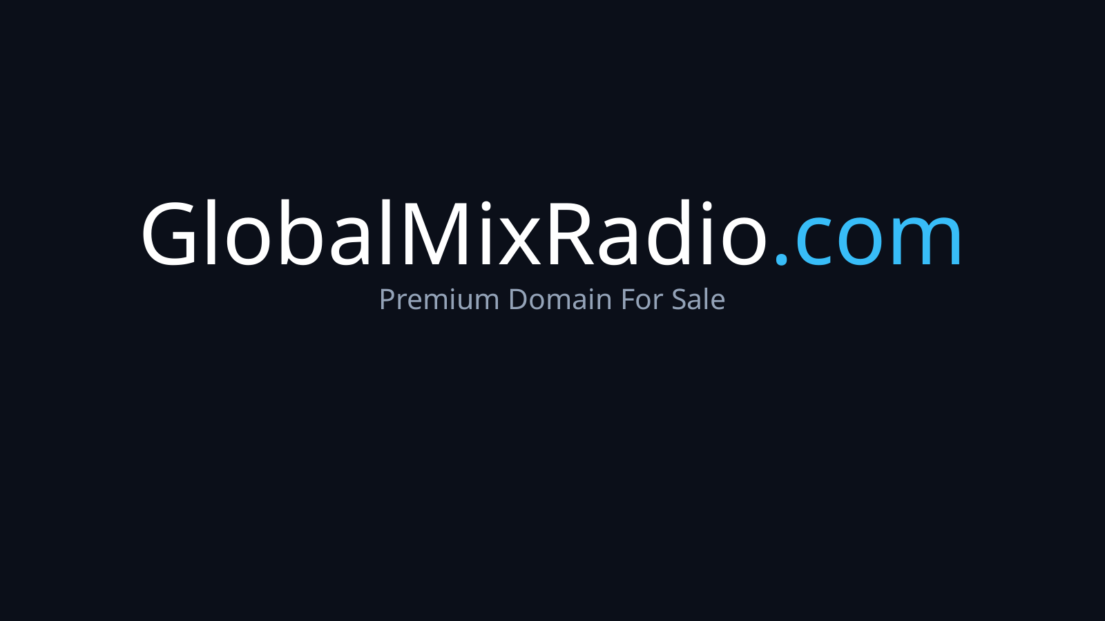 GlobalMixRadio.com logo