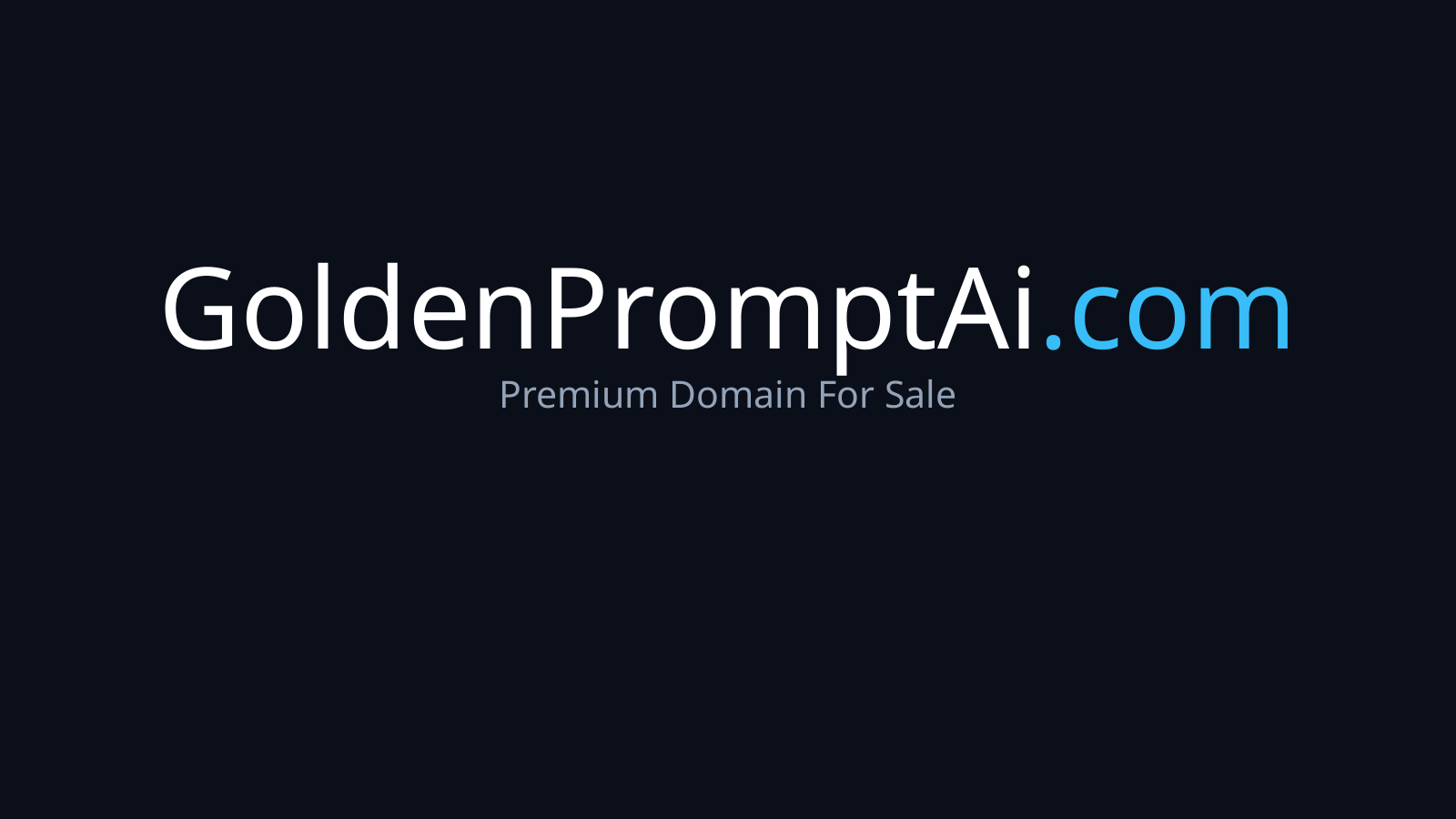 GoldenPromptAi.com logo