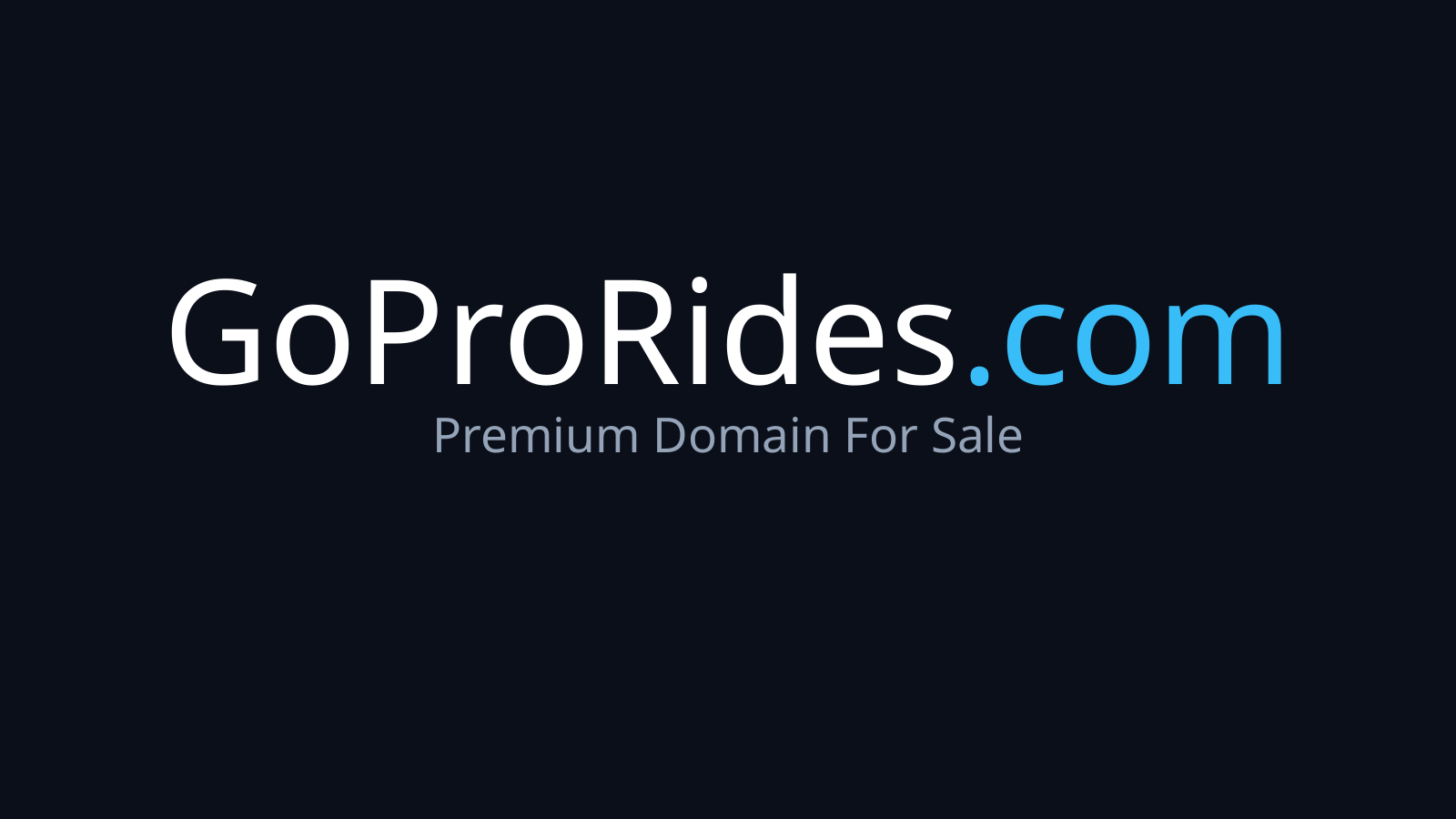 GoProRides.com logo