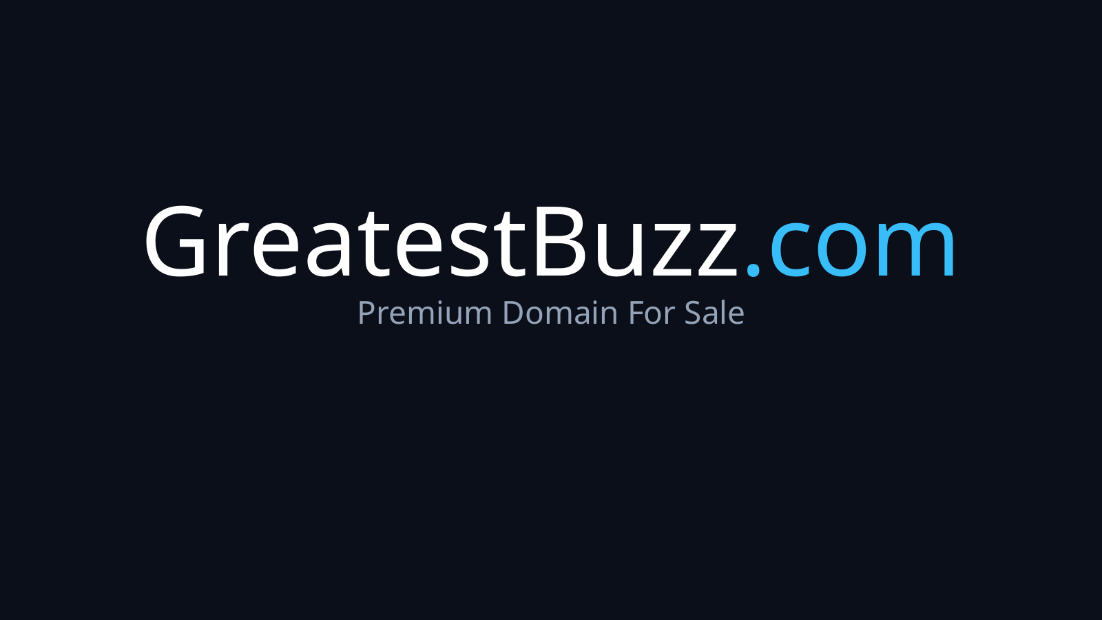GreatestBuzz.com logo