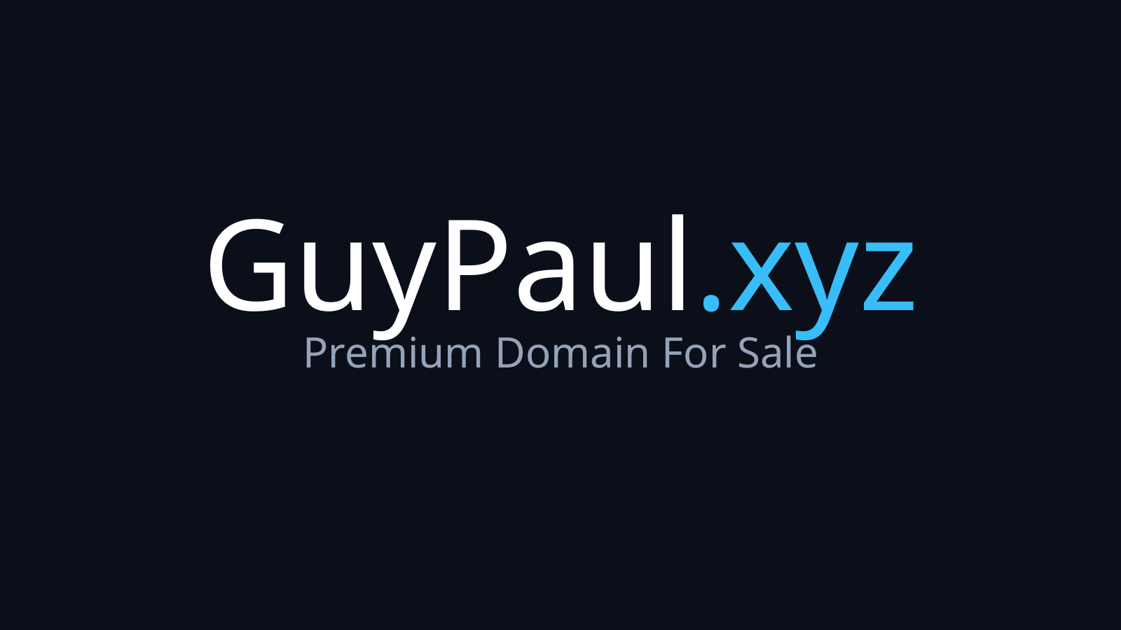 GuyPaul.xyz logo