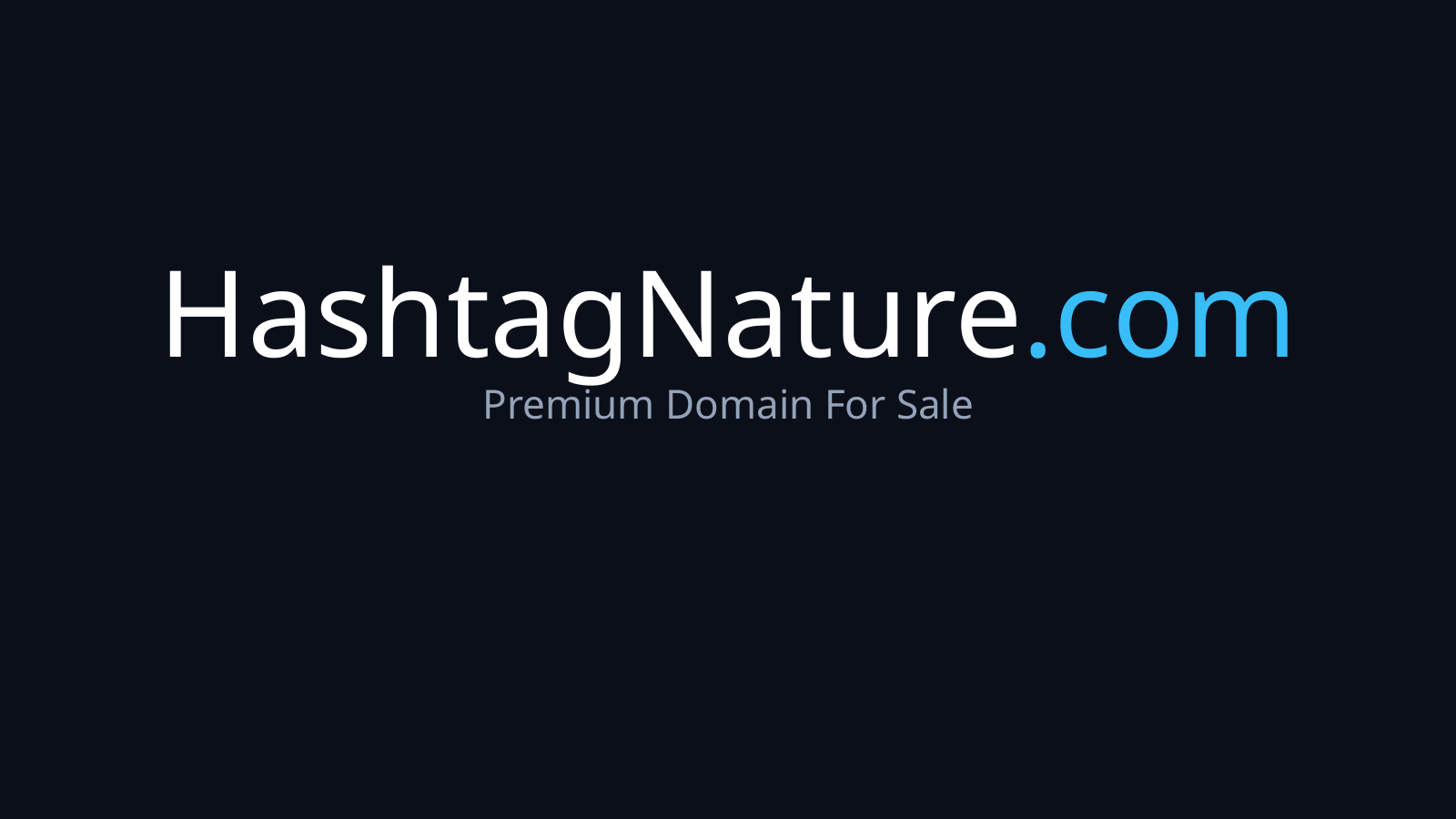 HashtagNature.com logo