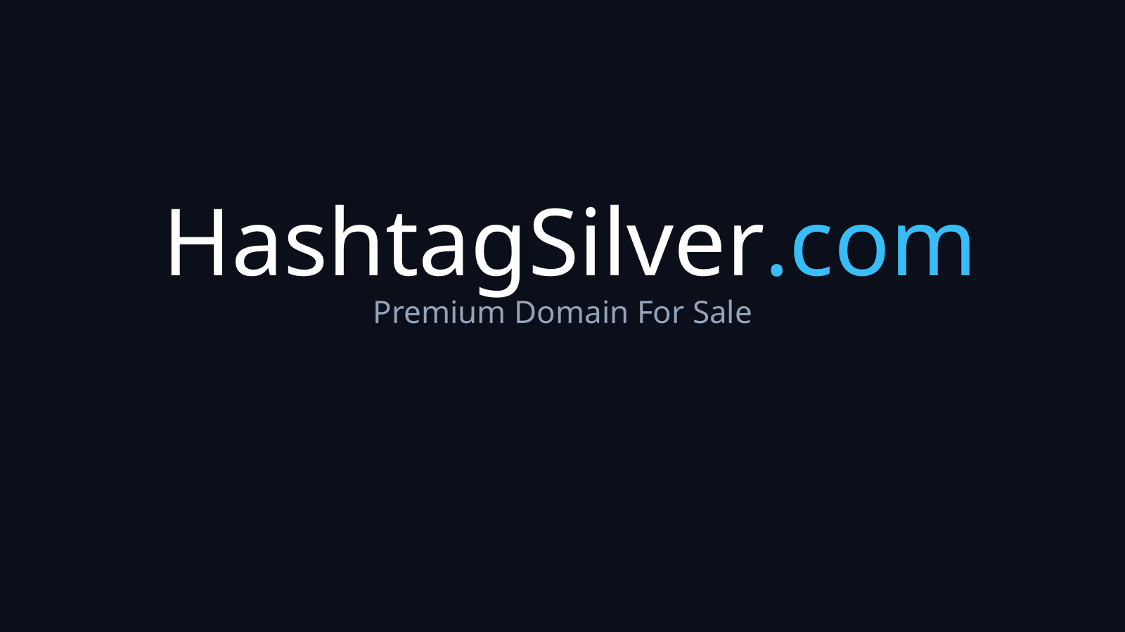 HashtagSilver.com logo