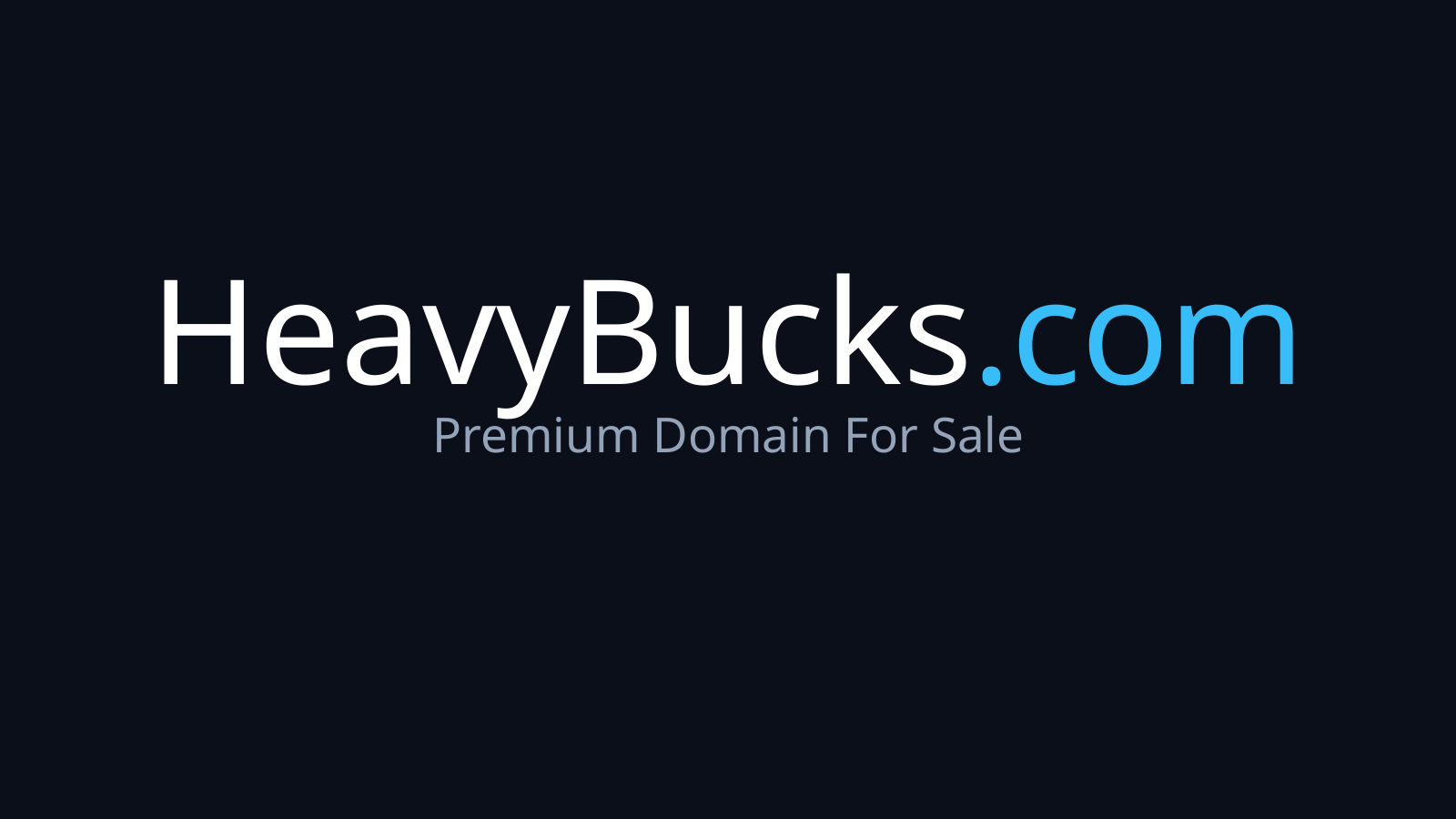 HeavyBucks.com logo