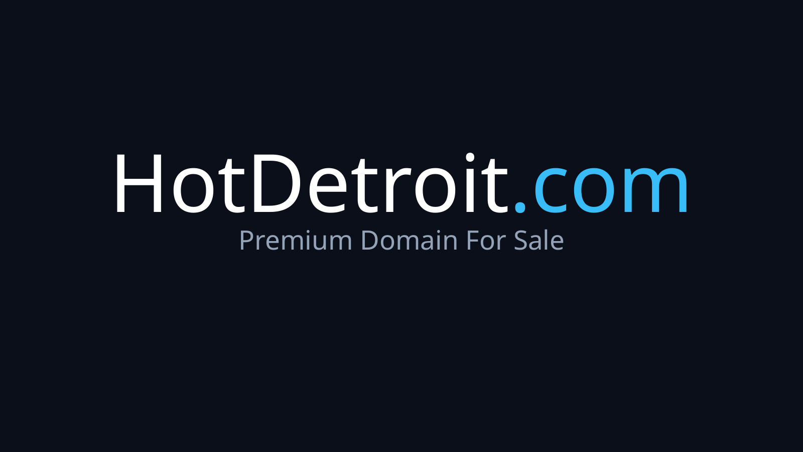 HotDetroit.com logo
