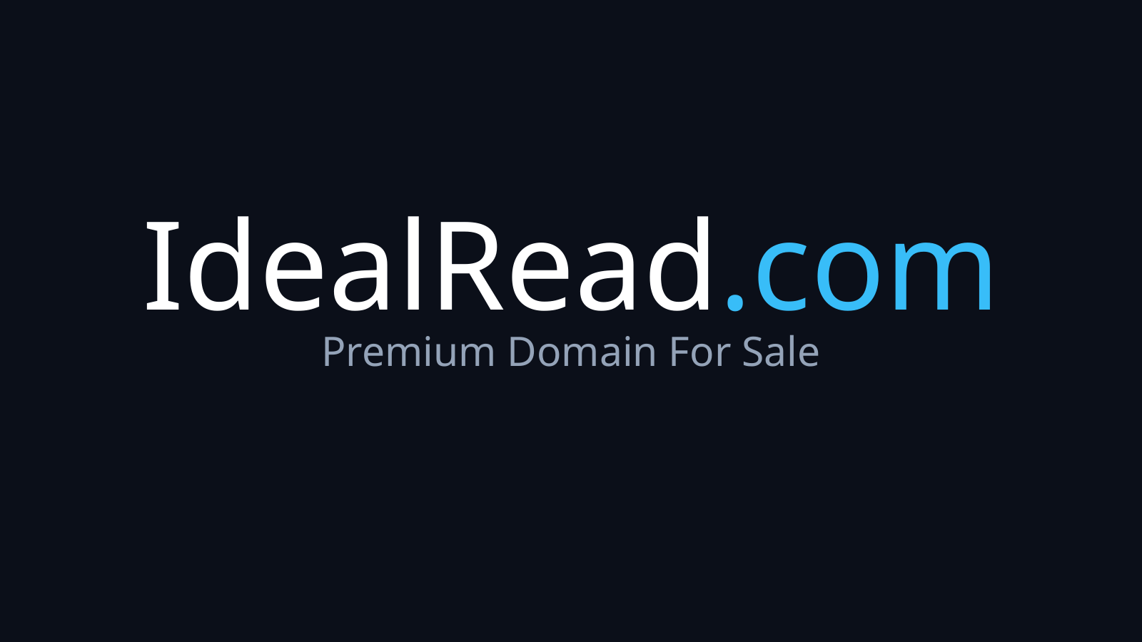 IdealRead.com logo