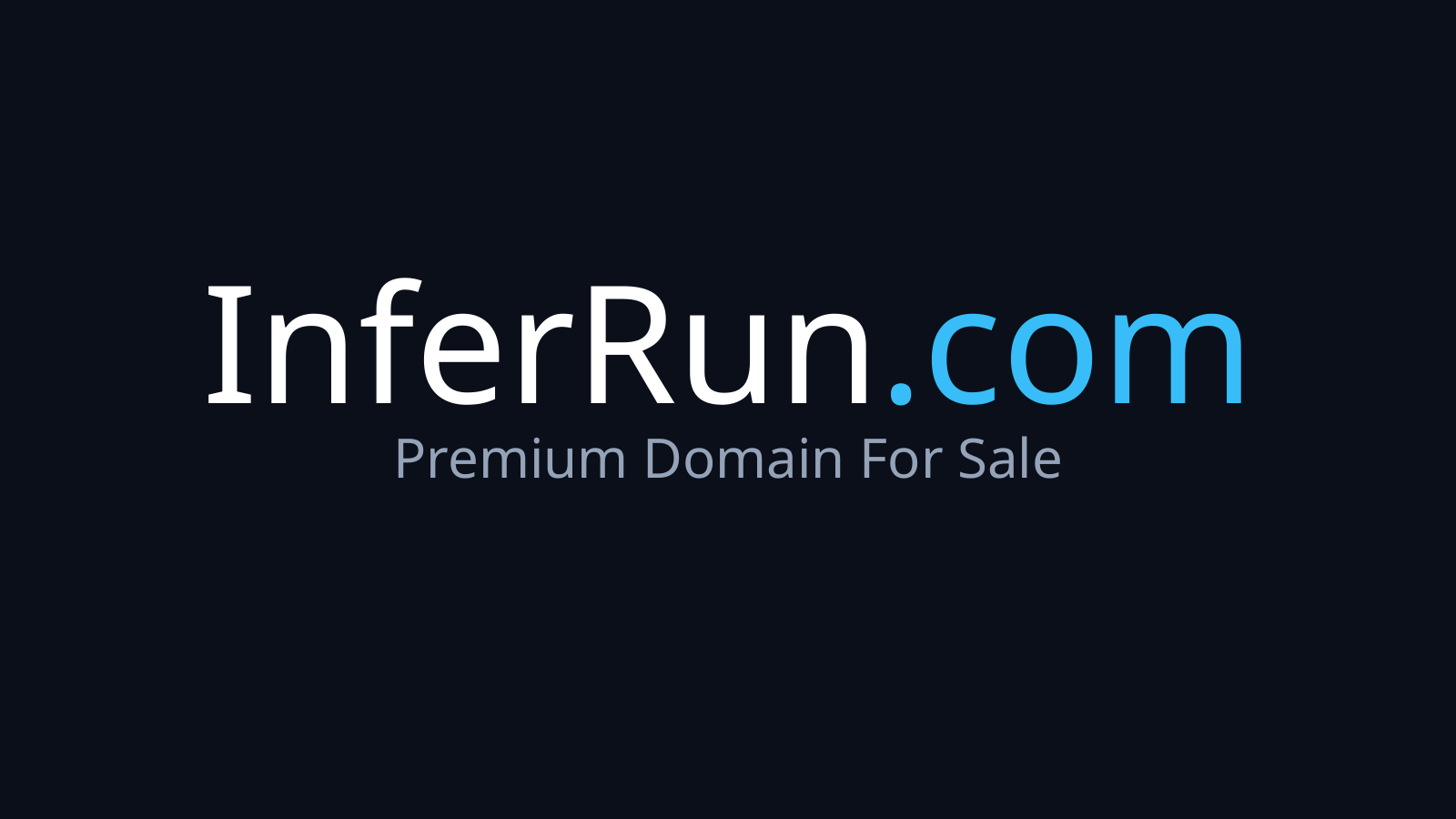 InferRun.com logo