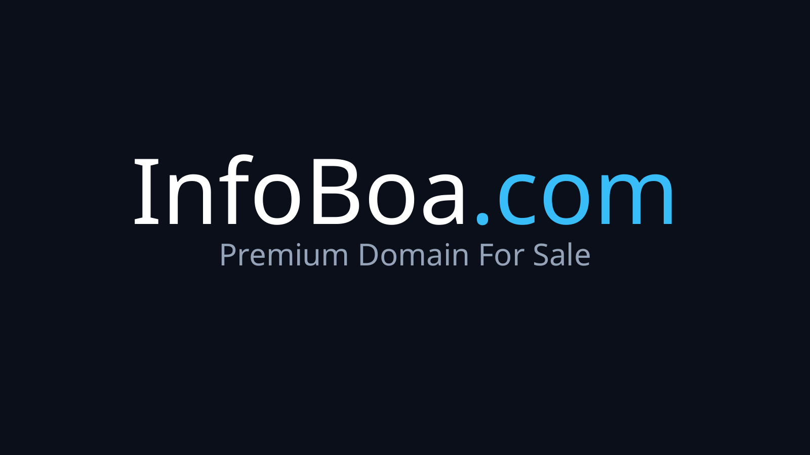 InfoBoa.com logo