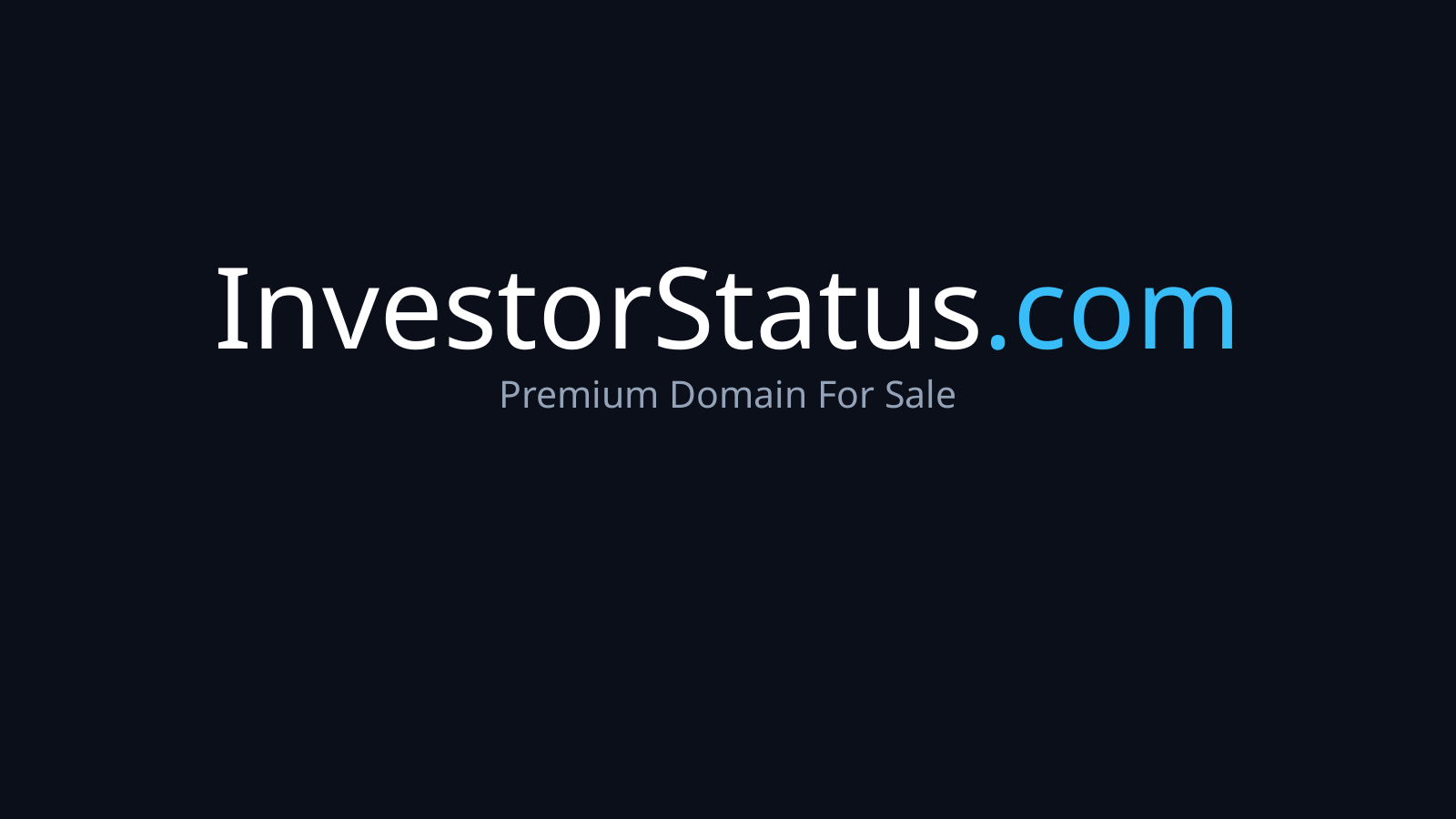 InvestorStatus.com logo