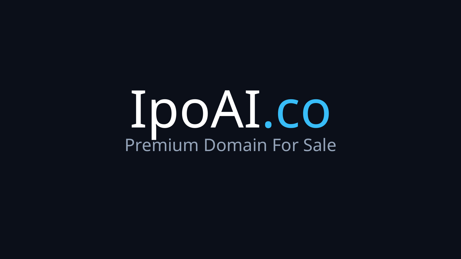 IpoAI.co logo