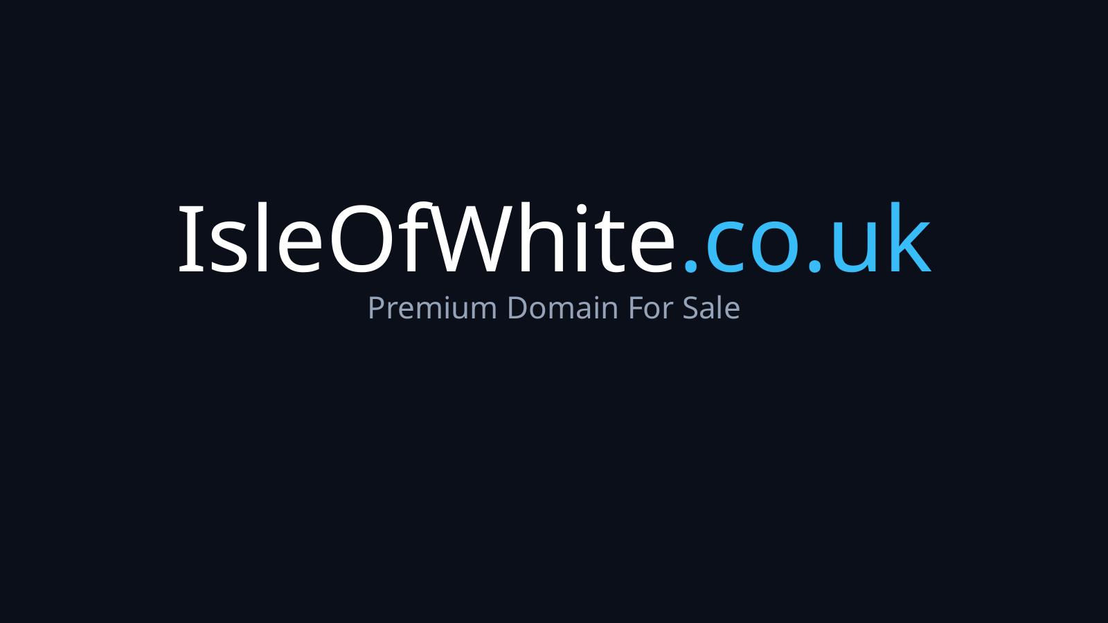 IsleOfWhite.co.uk logo