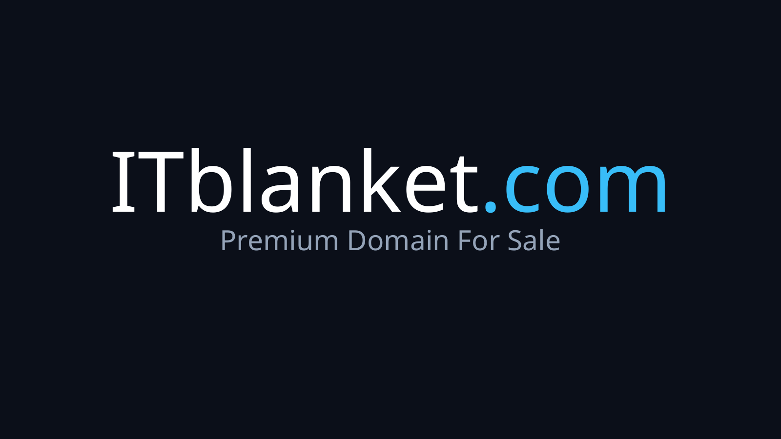 ItBlanket.com logo